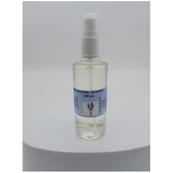 Huile essentielle Lavandin Grosso. 100ml.Vaporisateur