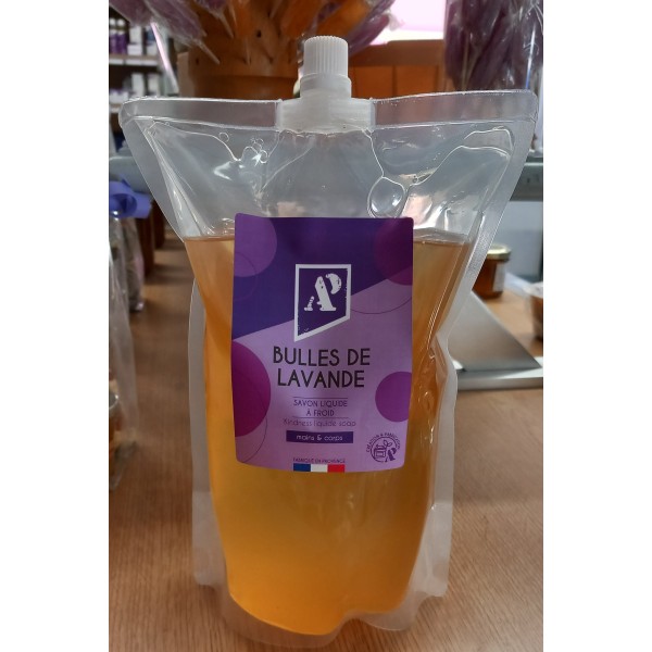 Savon Liquide Lavande recharge souple  Bio 1L AP