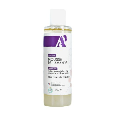 Shampoing  cheveux Mousse de Lavande Bio 200ml AP