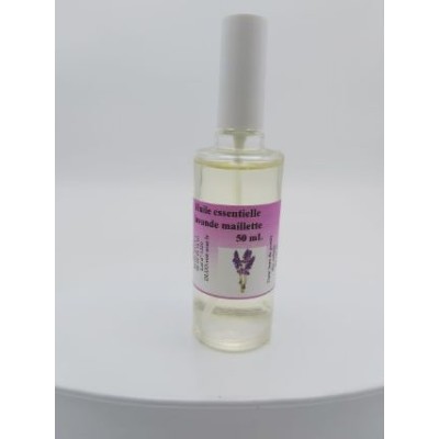 Huile essentielle Lavande. Maillette 50ml .Vaporisateur