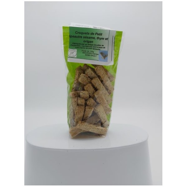 Croquets de P.E./Sésame/Thym/Origan