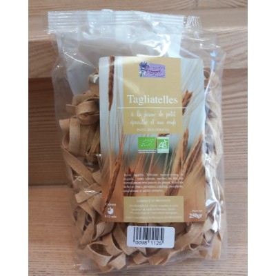 Tagliatelles bio au Petit Epeautre Bio 250g Tagliatelles bio au Petit Epeautre Bio 250g