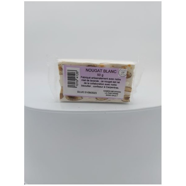 Nougat Blanc 50g La Pantarine