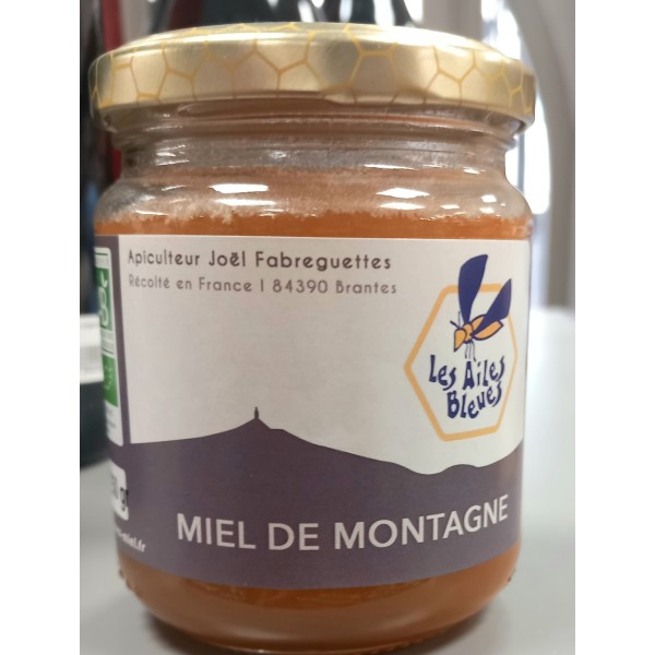 Miel de Montagne BIO - 250g - Les Ailes Bleues