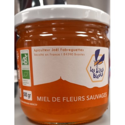 Miel de Fleurs Sauvages BIO - 250g - Les Ailes Bleues