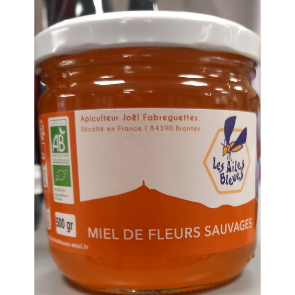 Miel de Fleurs Sauvages BIO - 250g - Les Ailes Bleues
