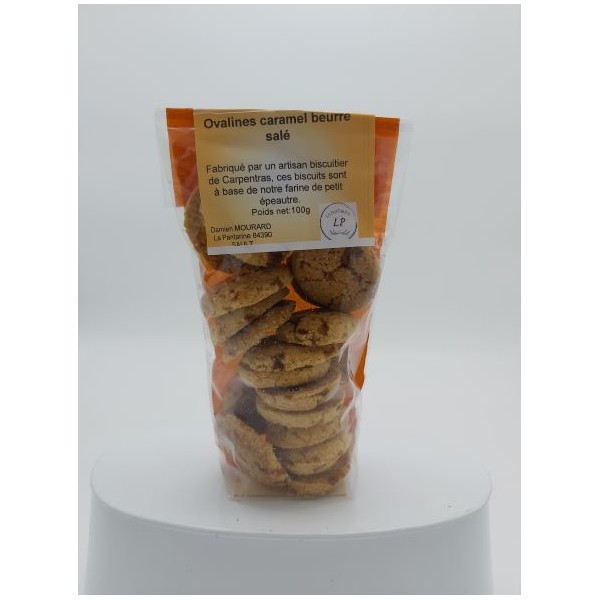 Ovaline Caramel et beurre salé à la Farine de petit épautre .La Pantarine