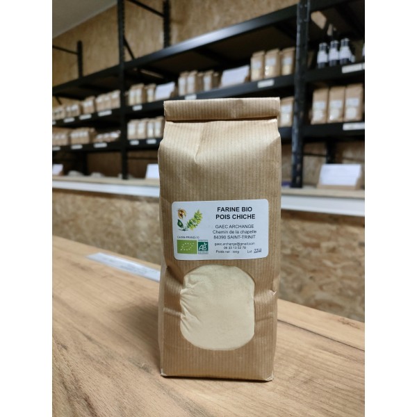 Farine de Pois Chiches BIO - 500g - GAEC Archange