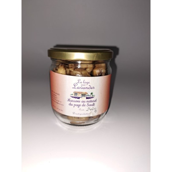 Marron au naturel 240g